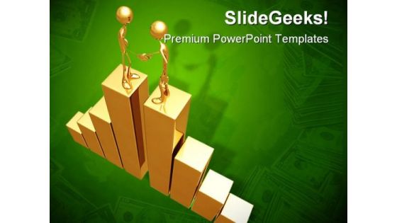 Handshake03 Business PowerPoint Templates And PowerPoint Backgrounds 0711
