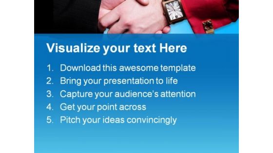 Handshake07 Business PowerPoint Themes And PowerPoint Slides 0511