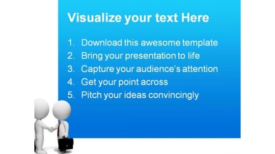 Handshake Business PowerPoint Templates And PowerPoint Backgrounds 0511