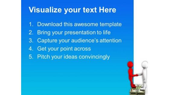 Handshake Concept Business Theme PowerPoint Templates Ppt Backgrounds For Slides 0613