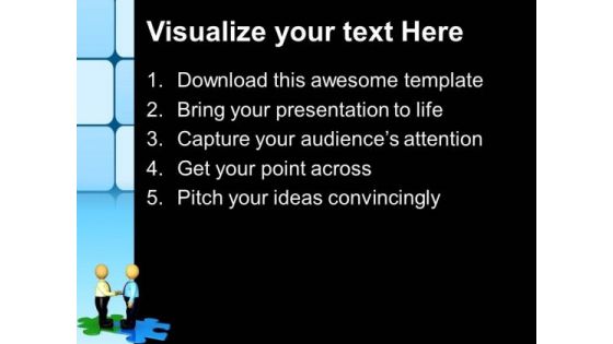 Handshake Connection Business PowerPoint Templates And PowerPoint Themes 0612