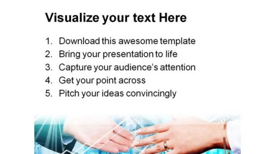 Handshake Finance PowerPoint Templates And PowerPoint Backgrounds 0311