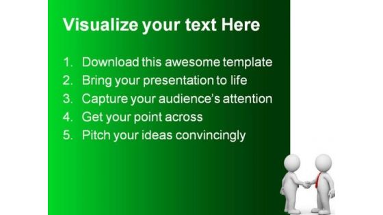 Handshake People Business PowerPoint Backgrounds And Templates 1210