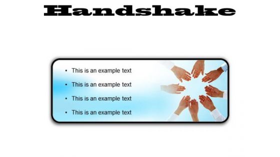 Handshake People PowerPoint Presentation Slides R