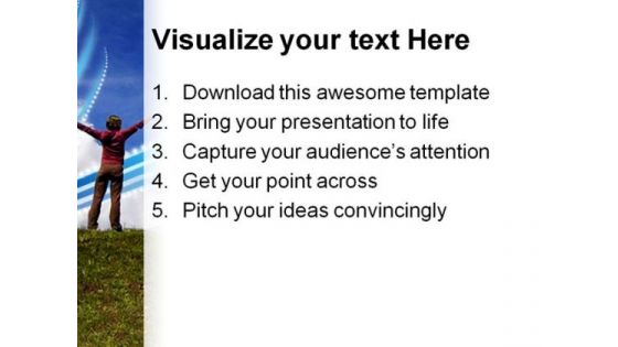 Happiness People PowerPoint Background And Template 1210