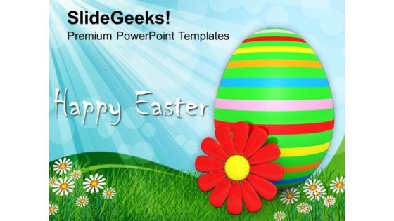 Happy Easter Day Festival PowerPoint Templates Ppt Backgrounds For Slides 0313