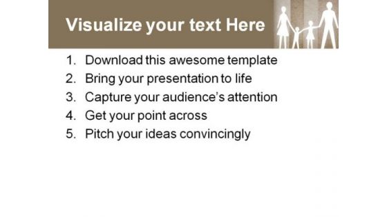 Happy Family Abstract PowerPoint Themes And PowerPoint Slides 0811