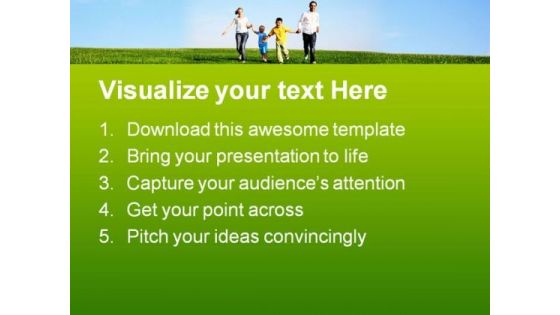 Happy Family Holidays PowerPoint Themes And PowerPoint Slides 0511