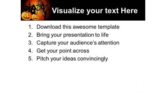 Happy Halloween Festival PowerPoint Templates And PowerPoint Themes 1012