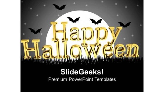 Happy Halloween Holidays PowerPoint Templates And PowerPoint Themes 1012