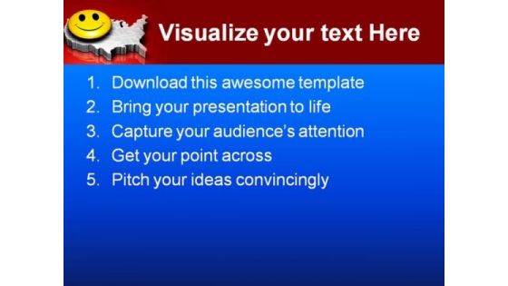 Happy Nation Americana PowerPoint Templates And PowerPoint Backgrounds 0511