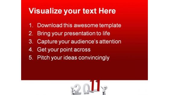 Happy New Year01 Festival PowerPoint Backgrounds And Templates 1210