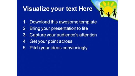 Happy Parents And Child Family PowerPoint Templates And PowerPoint Backgrounds 0611