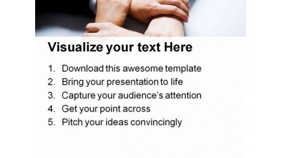 Harmony Handshake Business PowerPoint Themes And PowerPoint Slides 0811
