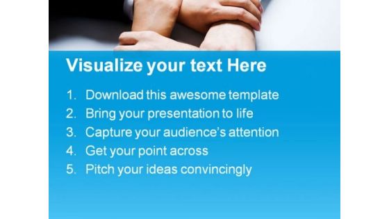 Harmony Handshake Business PowerPoint Themes And PowerPoint Slides 0811