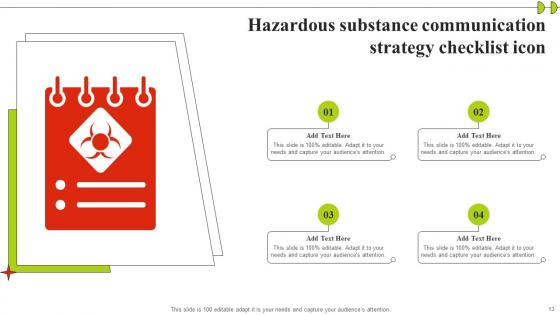 Hazardous Substance Communication Strategy Ppt Powerpoint Presentation Complete Deck With Slides