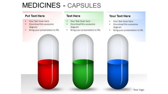 Health Medical Capsules PowerPoint Slides And Ppt Diagram Templates