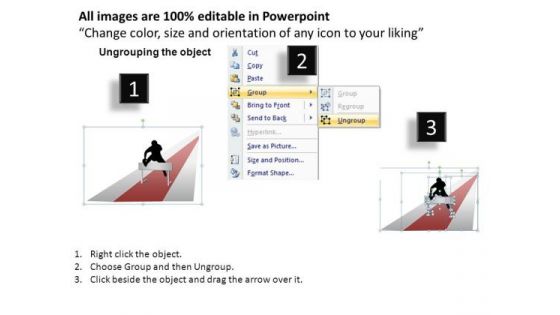 Health Race Person Running PowerPoint Slides And Ppt Diagram Templates