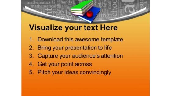 Health With Education Concept PowerPoint Templates Ppt Backgrounds For Slides 0213