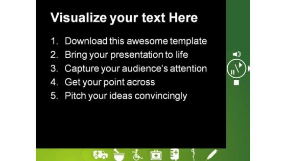 Healthcare Abstract Background PowerPoint Templates And PowerPoint Backgrounds 0611