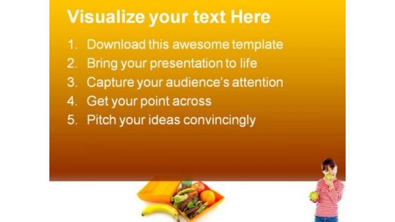 Healthy Lunch Box Health PowerPoint Templates And PowerPoint Backgrounds 0211