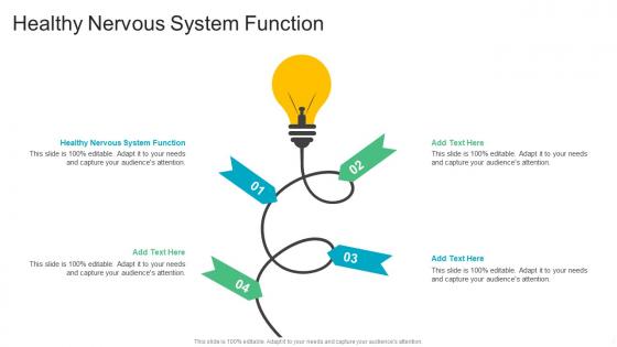 Healthy Nervous System Function In Powerpoint And Google Slides Cpb