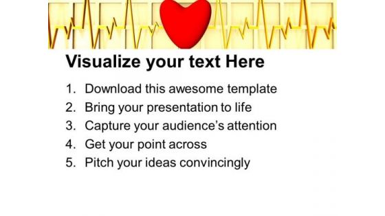 Heart Beat Medical PowerPoint Templates And PowerPoint Themes 1112