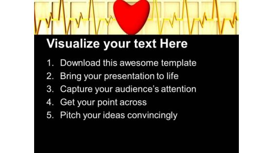 Heart Beat Medical PowerPoint Templates And PowerPoint Themes 1112