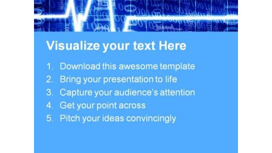 Heart Beat Medical PowerPoint Themes And PowerPoint Slides 0711