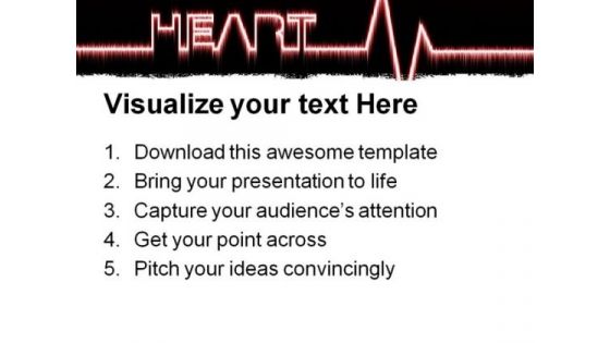 Heart Medical PowerPoint Templates And PowerPoint Backgrounds 0311