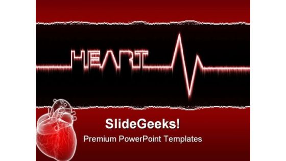 Heart Medical PowerPoint Templates And PowerPoint Backgrounds 0311