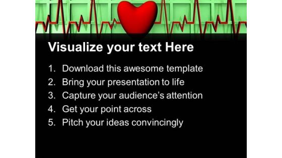 Heartbeat01 Medical PowerPoint Templates And PowerPoint Themes 0512