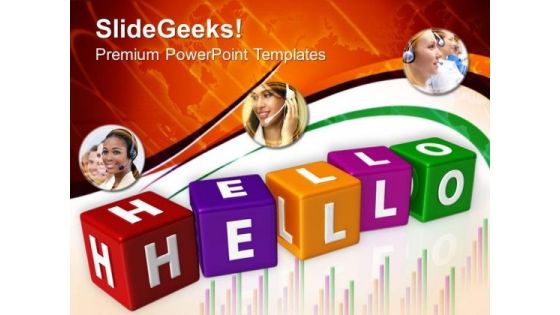 Hello Business PowerPoint Templates And PowerPoint Themes 0512