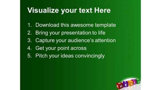 Hello Cubes Handshake PowerPoint Templates And PowerPoint Themes 0412