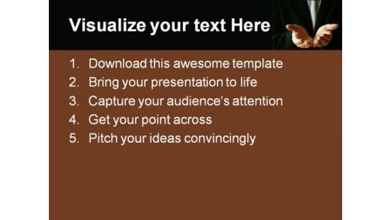 Help Business People PowerPoint Template 0910