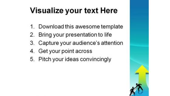 Help Business PowerPoint Template 1010