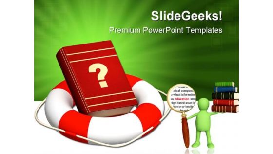 Help In Information Search Education PowerPoint Templates And PowerPoint Backgrounds 0311