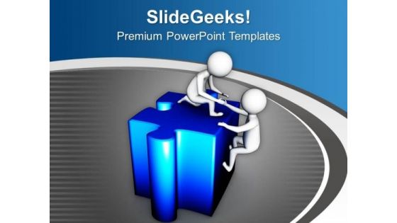 Help Others To Get Success PowerPoint Templates Ppt Backgrounds For Slides 0713