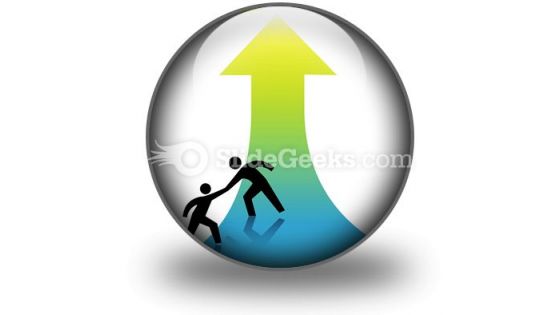 Help People PowerPoint Icon C