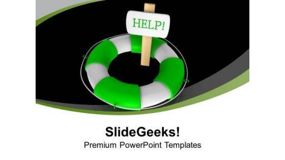 Help Peoples In Danger PowerPoint Templates Ppt Backgrounds For Slides 0413