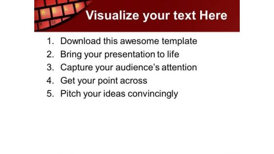 Help PowerPoint Templates And PowerPoint Themes 1012