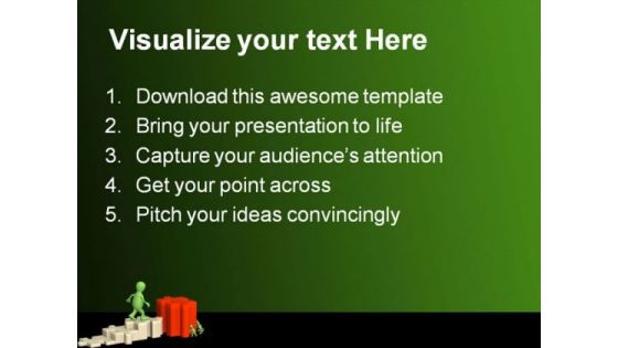 Help Puzzle PowerPoint Template 0510