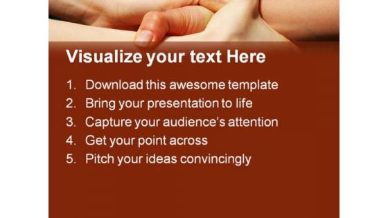 Helping Hands01 Business PowerPoint Templates And PowerPoint Backgrounds 0711