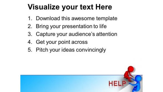 Helping Others Is Very Devine PowerPoint Templates Ppt Backgrounds For Slides 0713