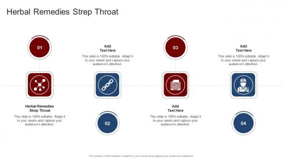 Herbal Remedies Strep Throat In Powerpoint And Google Slides Cpb