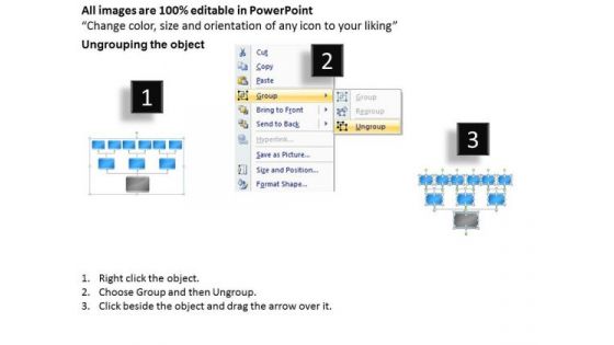 Hierarchy With 4 Stages For Business Operation Ppt Sample Small Plan PowerPoint Slides