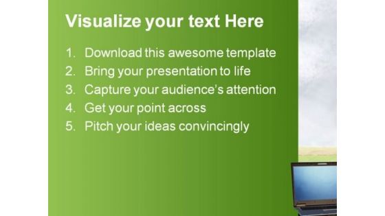 High Performance Computer PowerPoint Templates And PowerPoint Backgrounds 0711