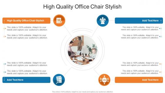 High Quality Office Chair Stylish In Powerpoint And Google Slides Cpb