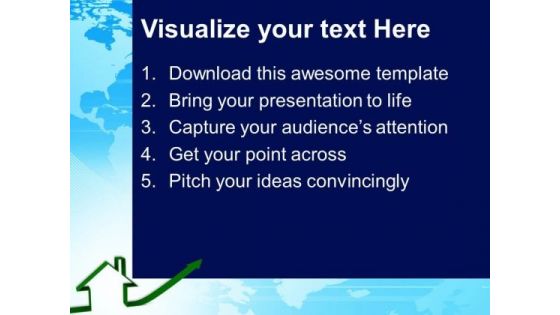 High Real Estate Prices Concept Business PowerPoint Templates And PowerPoint Themes 0812
