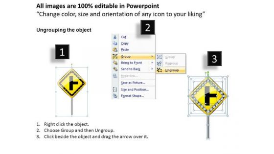 Highway Idea Traffic Direction PowerPoint Slides And Ppt Diagram Templates